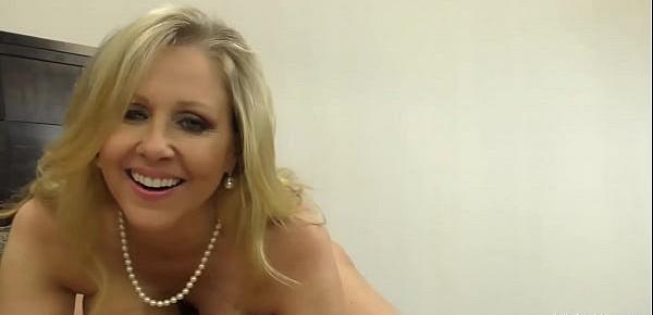 Potty Mouth Cougar Julia Ann Gives You The Ultimate Dick Milking POV!